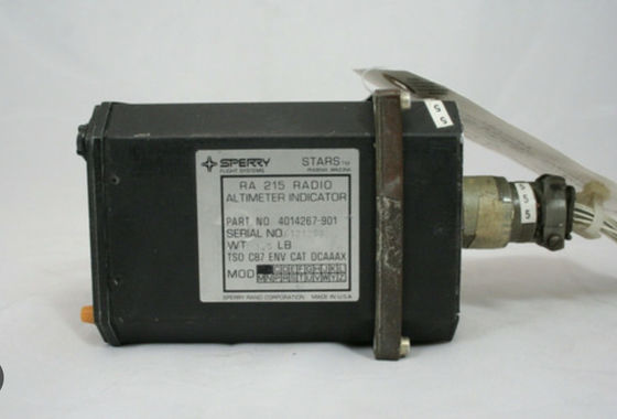 مقياس ارتفاع الراديو الرقمي LCD ARINC 600 ريك مونت RTCA DO-160G / DO-178C بوينغ / إيرباص 28VDC